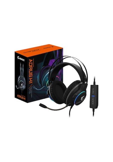Gigabyte Aorus H1 7.1 Surround RGB Oyuncu Kulaklığı