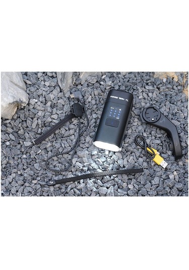 Moon Rigel Power 2600 Lümen Bisiklet Ön Far Aydınlatma Siyah