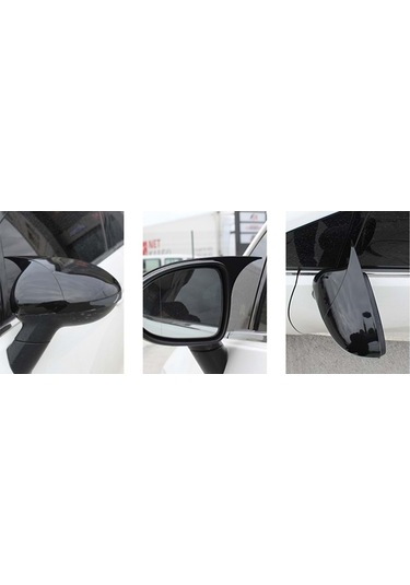 Kia Rio Batman Yarasa Ayna Kapağı Sinyalsiz Piano Black 2012 2013 2014 2015 2016