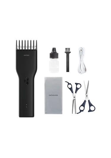Enchen Boost Siyah Taşınabilir Şarjlı Saç Kesim Seti