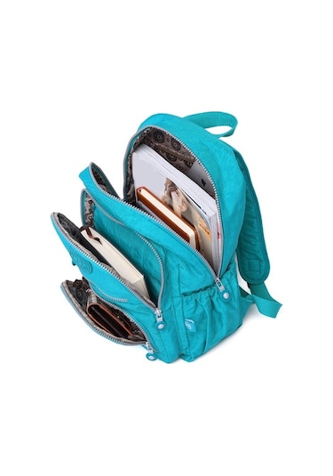 Tongxida Genç Kızlar İçin Sırt Çantası, Kadın Dizüstü Bilgisayar Çantası, 27x13x37cm, T1368 Mor Diğer Diğer