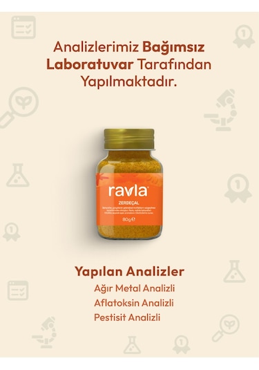 Ravla Zerdeçal - 80g