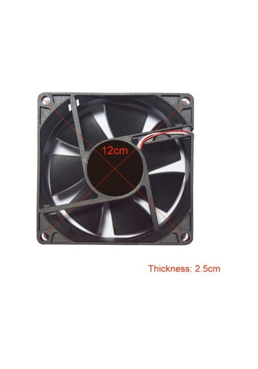 12 Cm 1200 Rpm 5 V Usb Soğutma Fanı Soğutucu Pc Bilgisayar Kasası Yönlendirici Set Üstü Kutusu