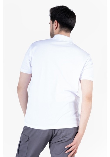 Polo Yaka T-shirt Beyaz
