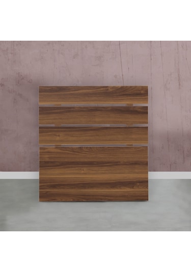 Pasifichome Huga Tek Kişilik Yatak Başlık Ceviz 90Lk / 90Lk Baza Başlık (178896133)