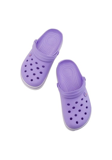 Unisex Confort Medikal Hemşire Sabo Terlik Mor-Mor