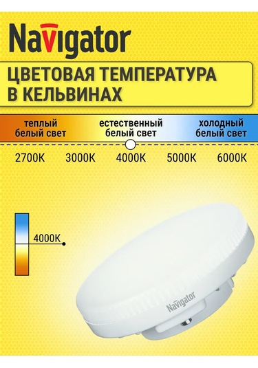 Navigator Led Ampuller 5 Adet, Gx53, 8w, 4000k Gün Işığı 307063467