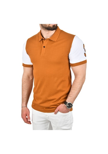 Deepsea Erkek Taba Dar Kesim Pamuklu Polo Yaka Tişört Slim Fit Nefes Alan Kıvrılmaz Polo Yaka Tişört 2503022 Taba Deepsea Erkek Taba Dar Kesim Pamuklu Polo Yaka Tişört Slim Fit Nefes Alan Kıvrılmaz Polo Yaka Tişört 2503022 Taba