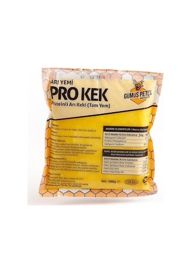 Gümüş Petek Pro Kek - Arı Yemi 1 KG