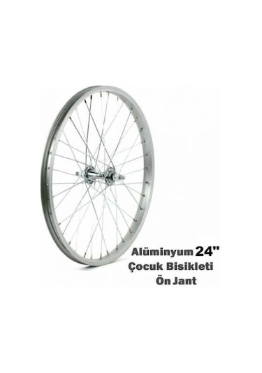 24" Alüminyum Çocuk Bisikleti Hazır Ön Jantı