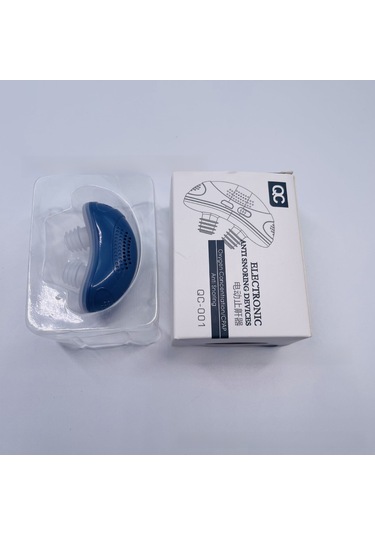 Qingmipy Silikon Burun Tıkanıklığı Ve Horlama Engelleme Aleti - Uyku Sessizliği Sağlar, Kolay Kullanım, Ticari Satış İçin Elverişli Mavi Model 1. Nesil