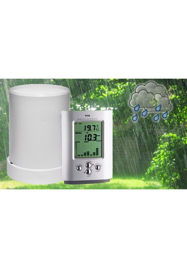 Tfa 47.3003 Monsun Yağmur Ölçer İç Ve Dış Sıcaklık Ölçer