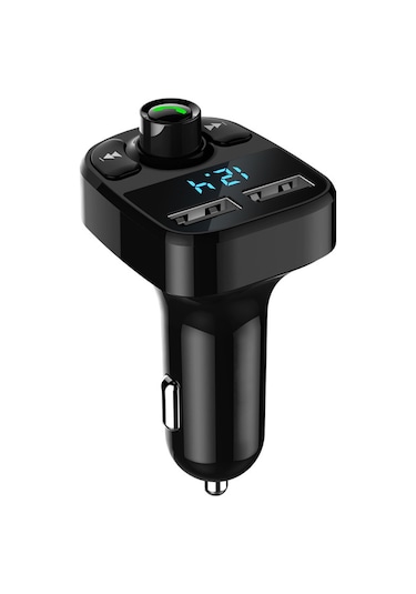 Fm Transmitter Bluetooth Araç Kiti Çakmaklık Mp3 Usb Sd