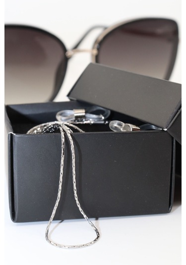 Çelik Gümüş Renk. Gözlük Zinciri. Özel Tasarım Steel. Gözlük İpi. Gözlük Askısı. Unisex Çok Renkli