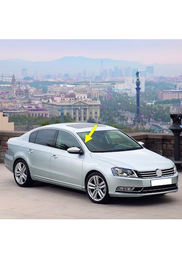 Vw Passat B7 2011-14 Ön Cam Sağ Direk Su Tutma Çıtası 3c0854328b