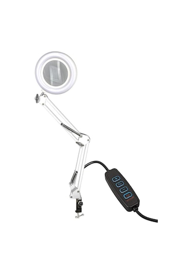 Electroon Elc-2059 3 Diopter Masa Üstü 64 Ledli Akrobat Büyüteç Mercek