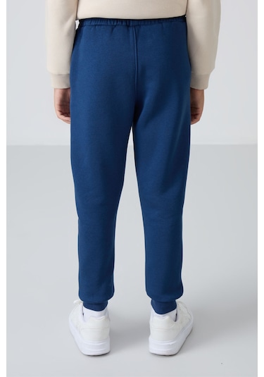 Tommy Life Parlament Pamuklu Kalın İçi Tüylü Yumuşak Dokulu Standart Fit Nakışlı Erkek Çocuk Eşofman Alt - 112 Parlament