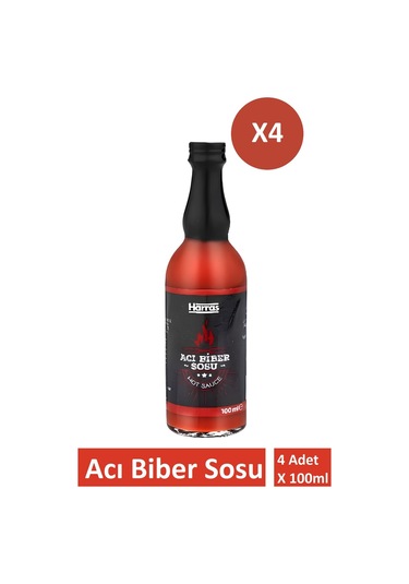 Acı Biber Sosu 4 Adet X 100 Ml