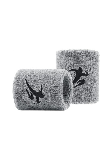 Bir Boyut-1pcs Spor Ter Emici Bileklik Bilek Brace Wrap Destek Bandı Basketbol Tenis Bisiklet Spor Nefes Alabilen Bilek Koruyucu-3 Çok Renkli