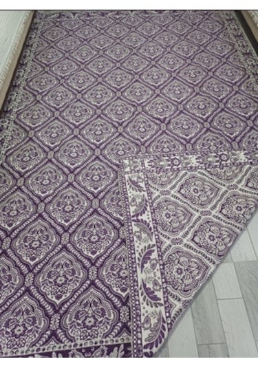 Savan Dokuma Halı Örtüsü 9m² 240 340 Kale Lila2 Diğer