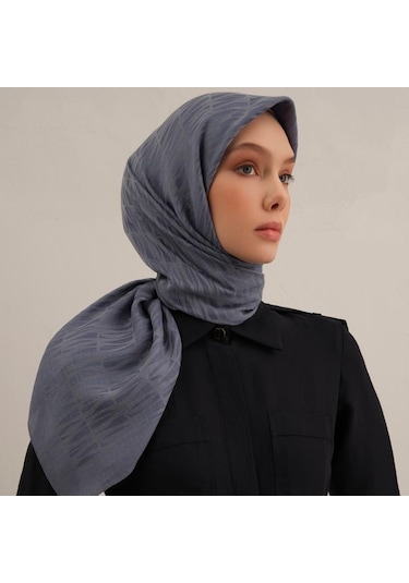 Armine E00oa0444083 26 Armine Lyocell Eşarp 3 Mavi