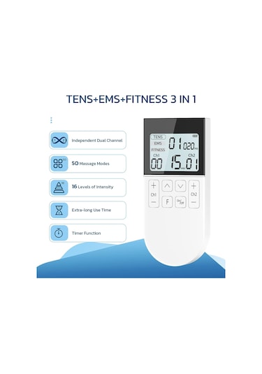 Iron Ktr-2610 Fizik Şarjlı Tens + Ems + Masaj Cihazı