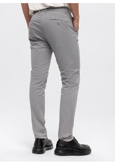 Back And Bond Normal Bel Normal Paça Slim Fit Taş Erkek Pantolon B33w32005 Taş