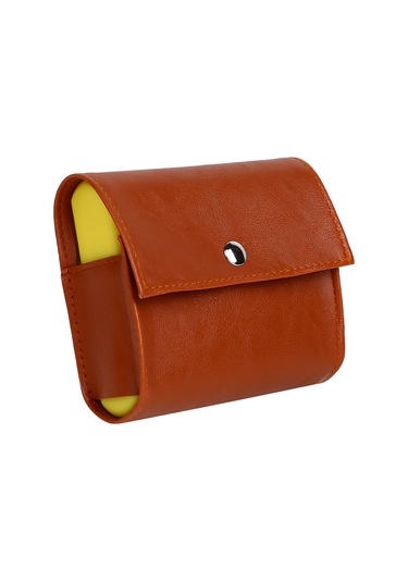 Bir Hafta 7 Küçük Kutu 28 Kafesli Hap Kutuları Tablet Konteyneri Organizatör Taşınabilir Pu Deri Kılıf Kahverengi Diğer