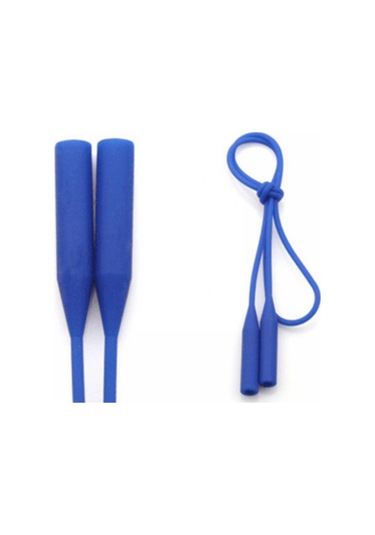 Silikon Gözlük Askısı Zinciri Kaymaz Kordon Tutucu Boyun Gözlük Dize İpi Mavi Silikon Gözlük Askısı Zinciri Kaymaz Kordon Tutucu Boyun Gözlük Dize İpi Mavi