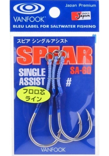 Vanfook Spear Tekli Assist Iğne Sa-60  5/0 3 Adet