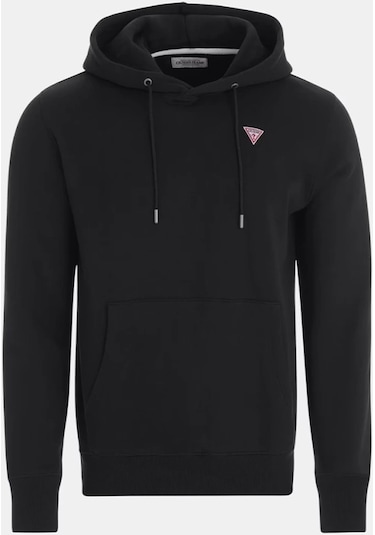 Guess Erkek Siyah Iconic Sweatshirt Siyah