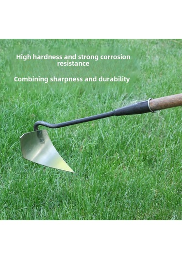 Kosona Çelik Üçgen Çapa - Toprak Gevşetme, Sulama Kanalı Açma, Tohum Ekimi İçin Dayanıklı Tarım Aracı 1 Adet