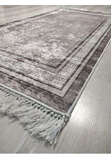 Yamalı Home Style Vizon Deri Taban Nv9728-80X150 Vizon