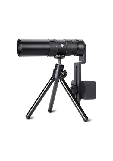 Suofeng 10-30x Bak4 Prisma Fmc Lens Monoküler Teleskop, Gece Görüşlü, Telefon Tutucu Ve Tripod İle, Doğa, Kuş İzleme, Kamp İçin