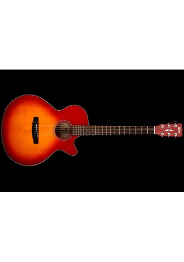Cort Sfx-Essb Elektro Akustik Gitar Satin Sunburst Ladin Kapak