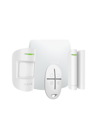 Ajax Hubkit Kablosuz Alarm Seti / Starterkithub Beyaz