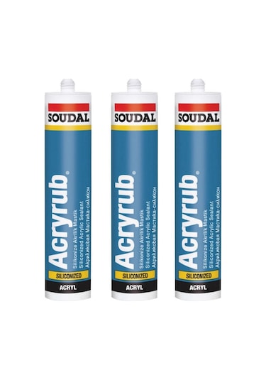 Periboia Soudal Silikonize Mastik Yapıştırıcı Altınmeşe 500gr 3 A