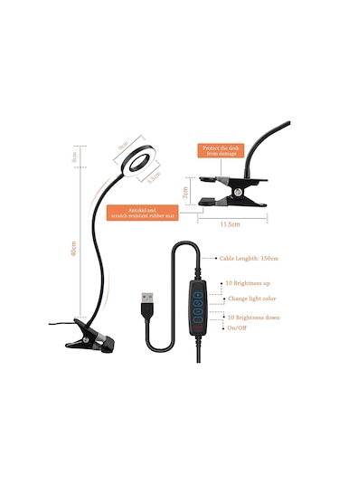 Jwin Mb-500 Ledli Masa Büyüteç