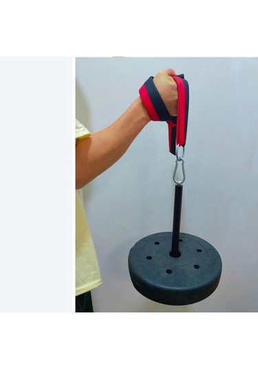 Suntek Kol Güreşi Eğitim Kayışı Siyah-ve-kırmızı-kayış