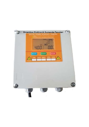 25 Hp Trifaze Yıldız Üçgen 2 Pompalı Paket Hidrofor Lcd Ekranlı Elektronik Koruma Kontrol Panosu