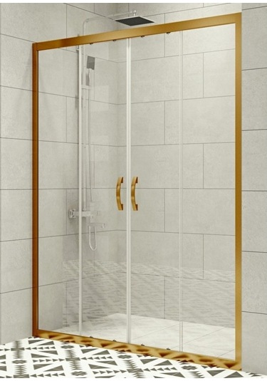 Durul Duşakabin Ön Cephe 5Mm Şeffaf Cam H:190CM (548728103) Şeffaf