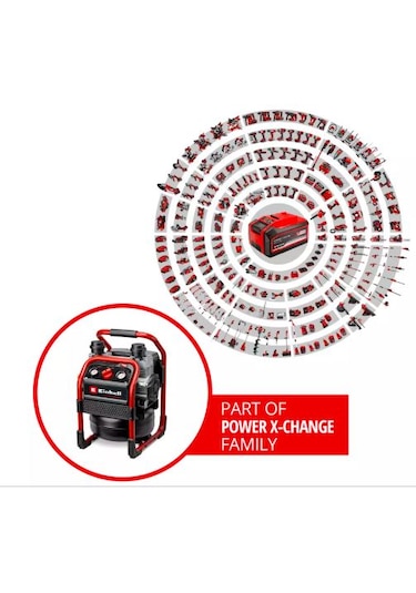 Einhell SILENZZO 36/210, Akülü Kompresör - 4020380
