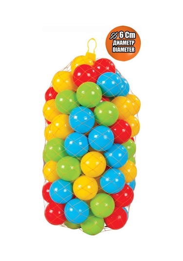 Pilsan Filede Oyun Havuzu Topları 6 CM 100 Adet