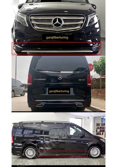 Mercedes Vito Body Kit Boyalı