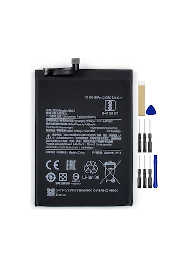Xiaomi Redmi Note 10 Pro Bn53 Batarya Pil Tamir Seti Ve Pil Bandı