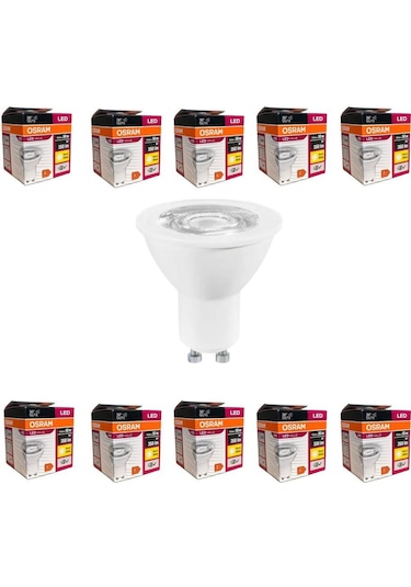 Osram Led Value 4.5w Sarı Işık Gu10 Duy 350 Lm 10 Lu Paket