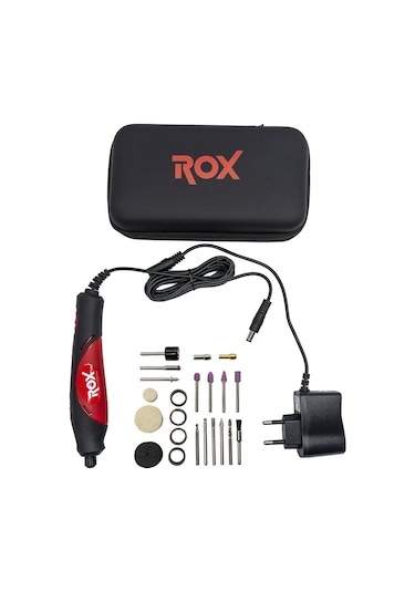 Rox 0093 Mini Hobi Gravür Makinası 25 Parça Aksesuarlı