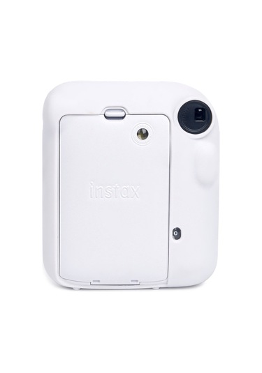 Instax Mini 12 Makine Uyumlu Beyaz Koruyucu Silikon Kılıf