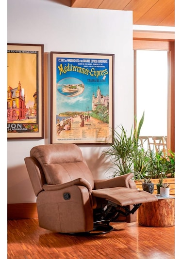 Niron Boston TV / Baba Koltuğu - Sallanan Dönen ve Yatan Koltuk - Berjer