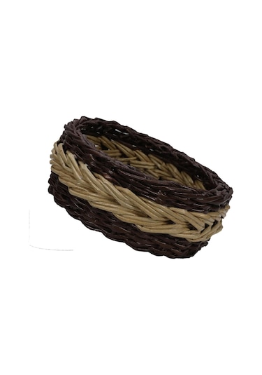 E38 El İşçiliğikağıt İp Sepet Örgü 17 17 Cm - 6182 Karışık